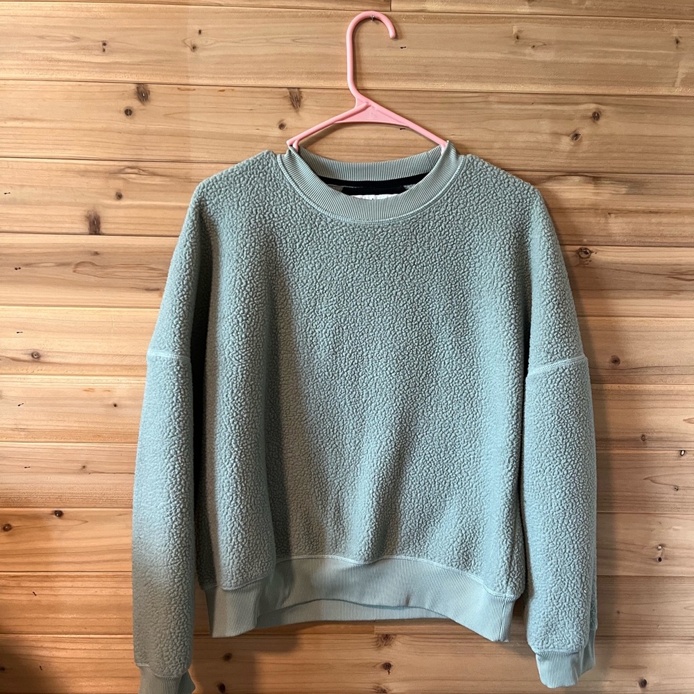 Backcountry Women's Cozy Crewneck Fleece Sweatshirt - Mint Green